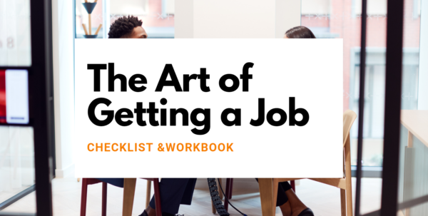 Job searching checklist and workbook