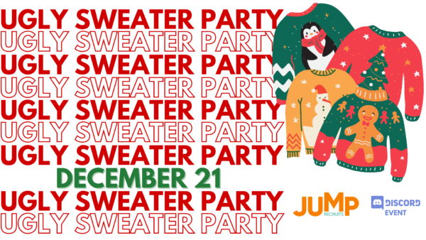 Event Image with ugly sweaters on it